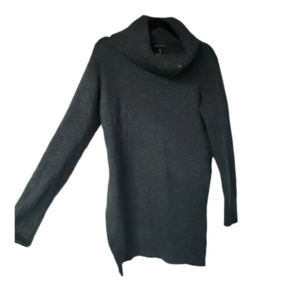 ADRIENNE VITTADINI Sweater Green Tunic Wool Blend MEDIUM - Picture 5 of 7